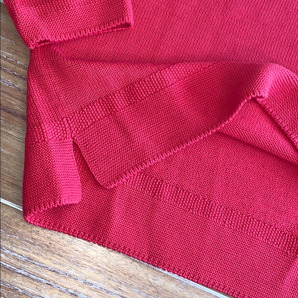 Barbour Weymouth Knit Red Sweater Size US 12 - Picture 16 of 16